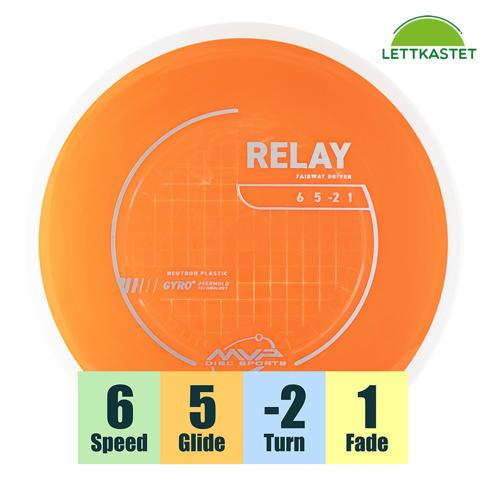 MVP Neutron Relay Fairway Driver | Krokhol DGS - Krokhol Disc Golf Shop