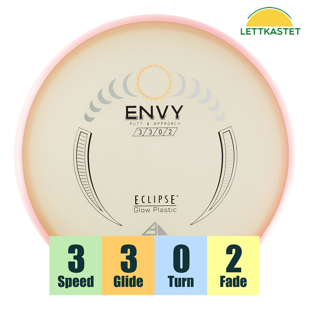 Axiom Eclipse Glow Envy - Putter | Krokhol DGS - Krokhol Disc Golf Shop