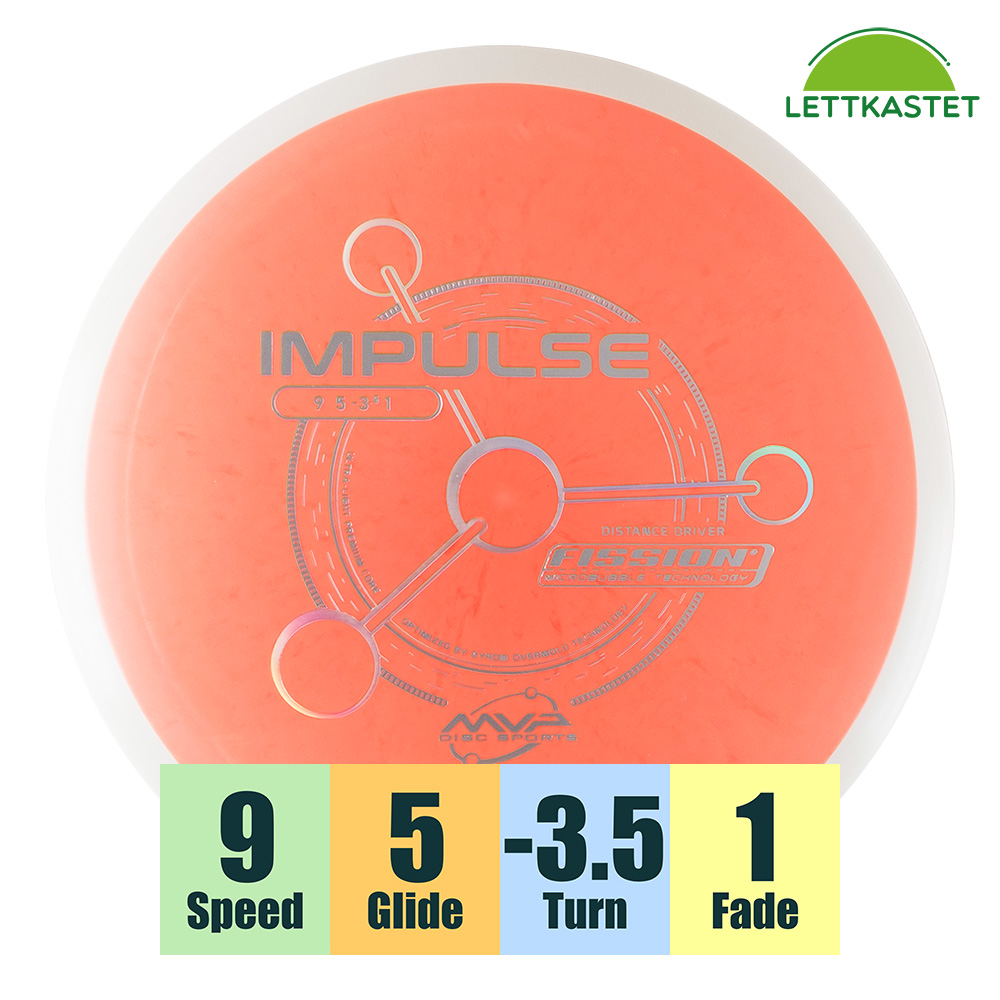 MVP Fission Impulse - Understabil driver - Krokhol Disc Golf Shop