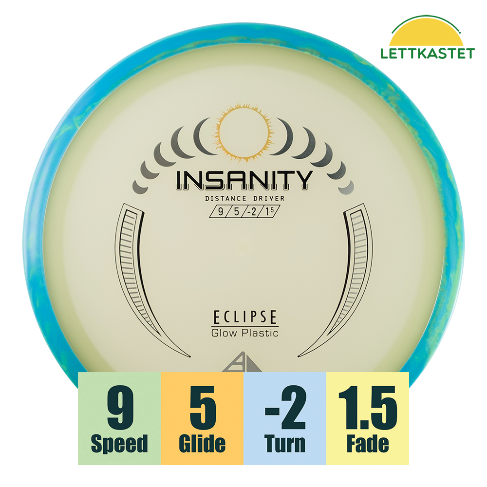 Eclipse Glow Insanity - Krokhol Disc Golf Shop