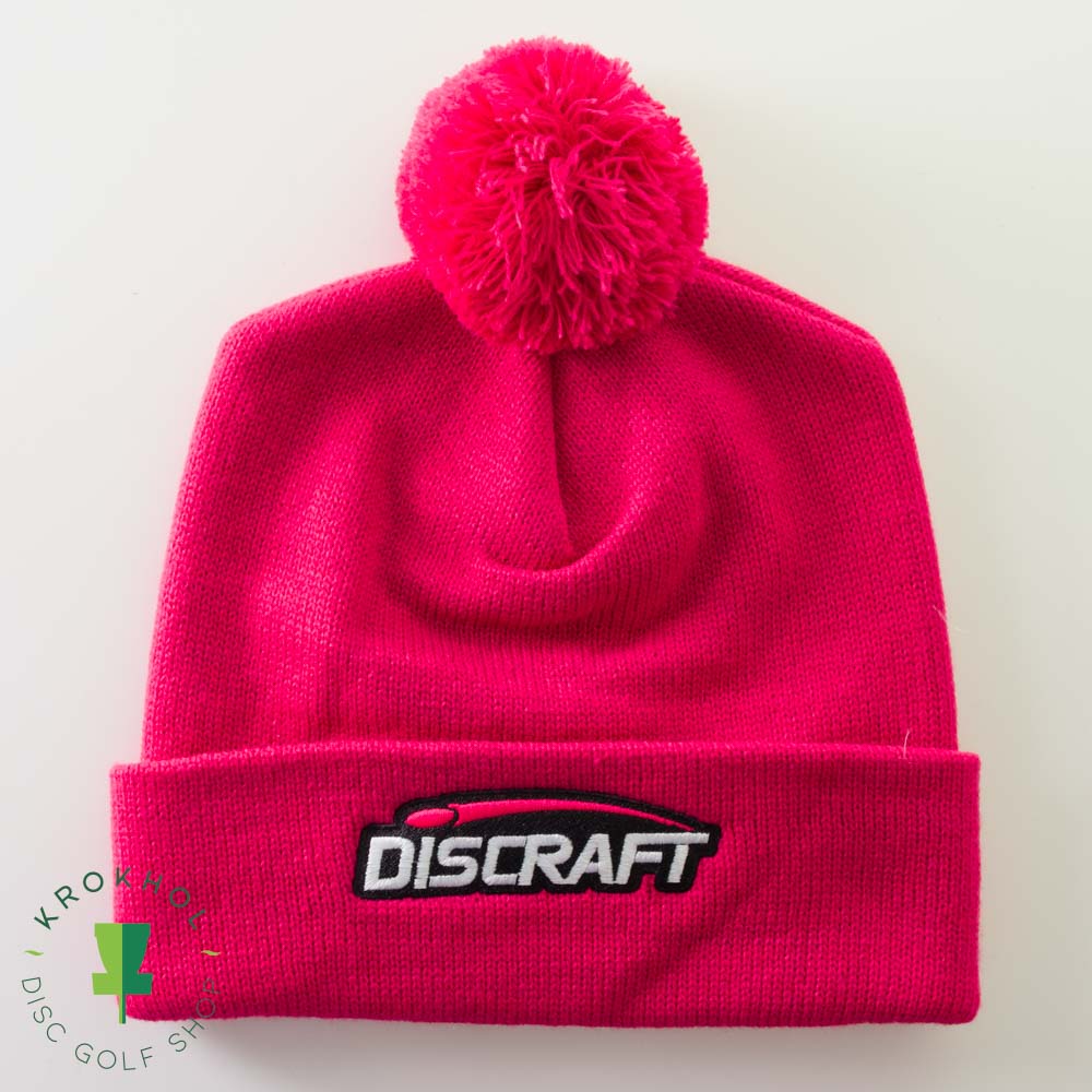 Beanie Hat - Discraft Logo - Pink