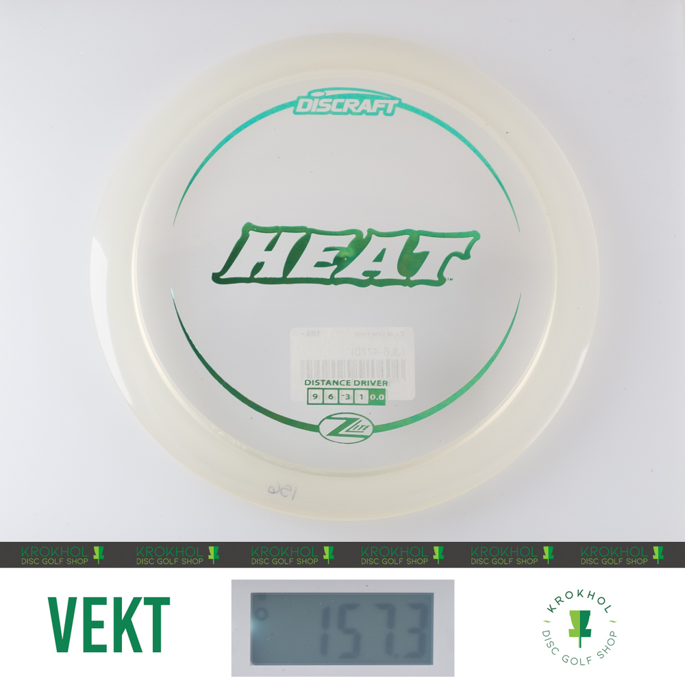 Z Lite Heat Fairway Driver | Krokhol DGS - Krokhol Disc Golf Shop