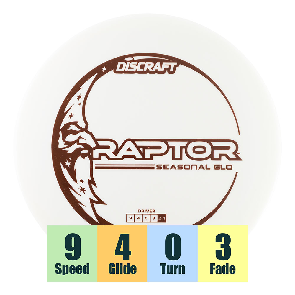 Glow Raptor Disc Glo Z Raptor - Krokhol Disc Golf Shop