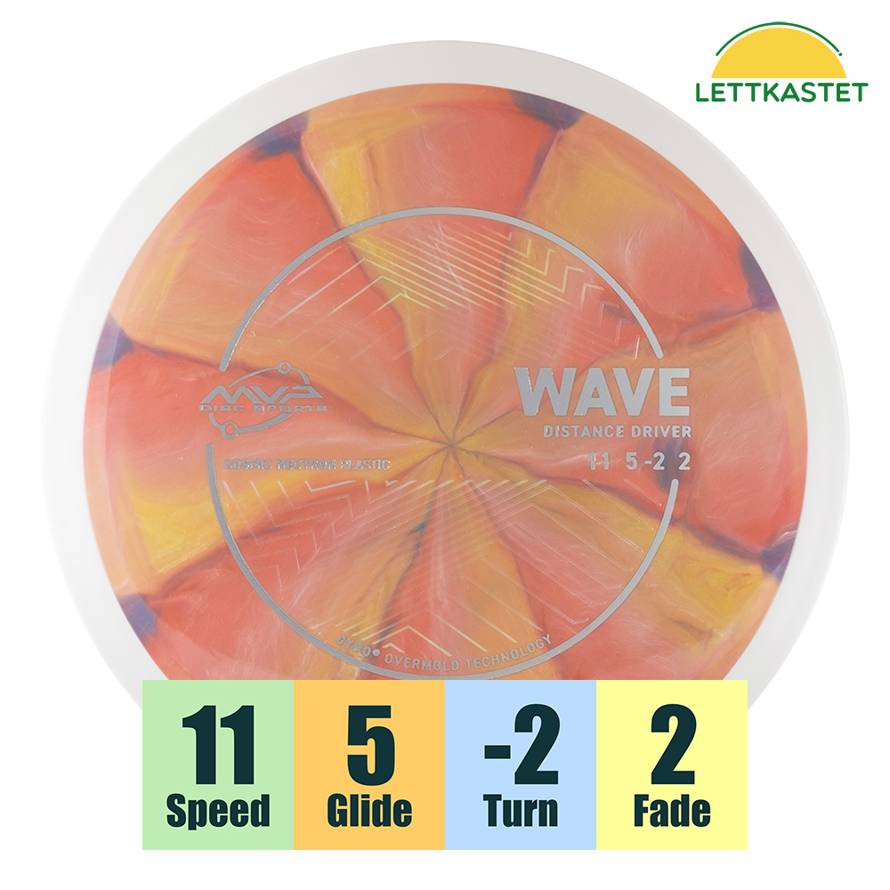 MVP Cosmic Neutron Wave - Distance driver - Krokhol Disc Golf Shop